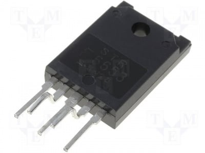 STRF6653 = STRF6654 STRF6653 Integrated circuit, flyback switch regula
